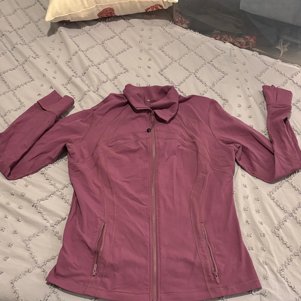 Women's Lululemon Purple Track Jacket
